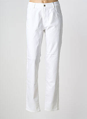 Jeans coupe slim blanc PARA MI femme