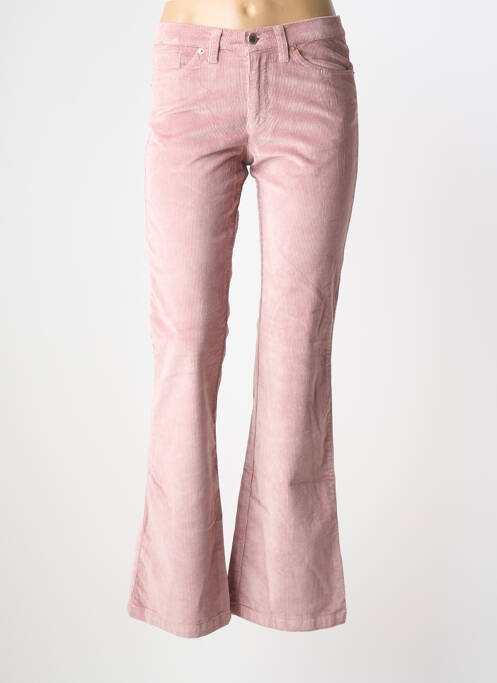 Pantalon flare stretch taille normale rose WALTRON femme