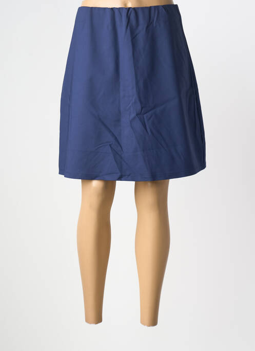 Jupe courte bleu MARBLE femme