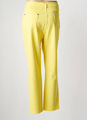 Pantalon slim poches jaune MARBLE femme