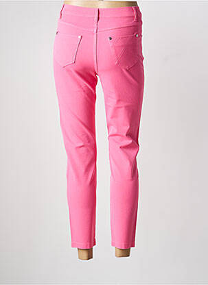 Pantalon slim poches rose MARBLE femme