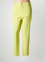 Pantalon slim poches vert MARBLE femme