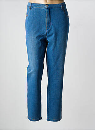 Jeans coupe slim bleu MARBLE femme