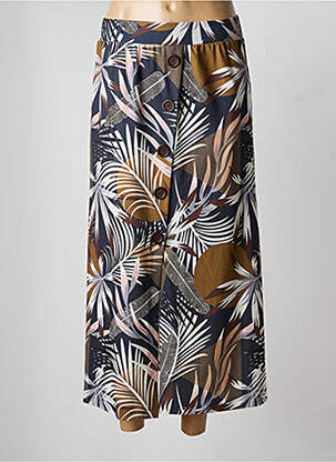 Jupe longue gris CHRISMAS'S femme