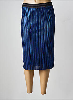 Jupe mi-longue bleu MERI & ESCA femme