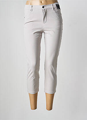 Pantacourt gris MARBLE femme