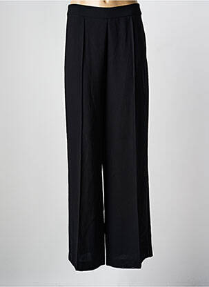 Pantalon droit noir MARBLE femme