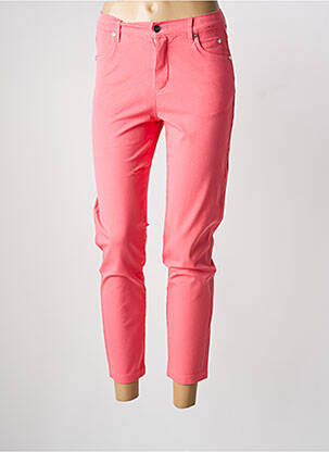 Pantalon slim rose fonce MARBLE femme