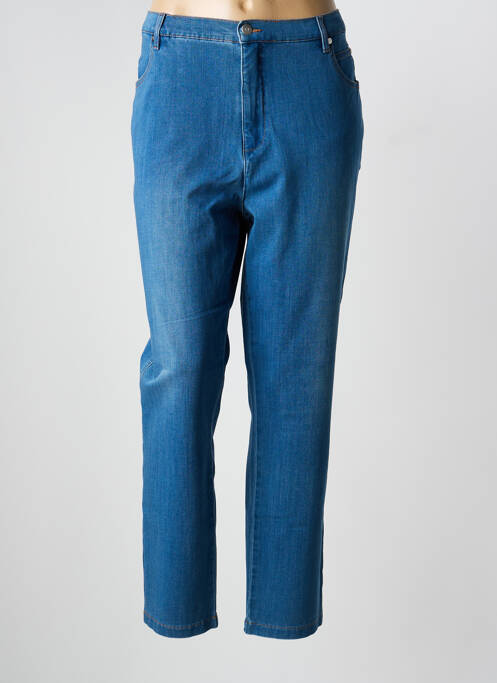 Jeans coupe slim bleu MARBLE femme