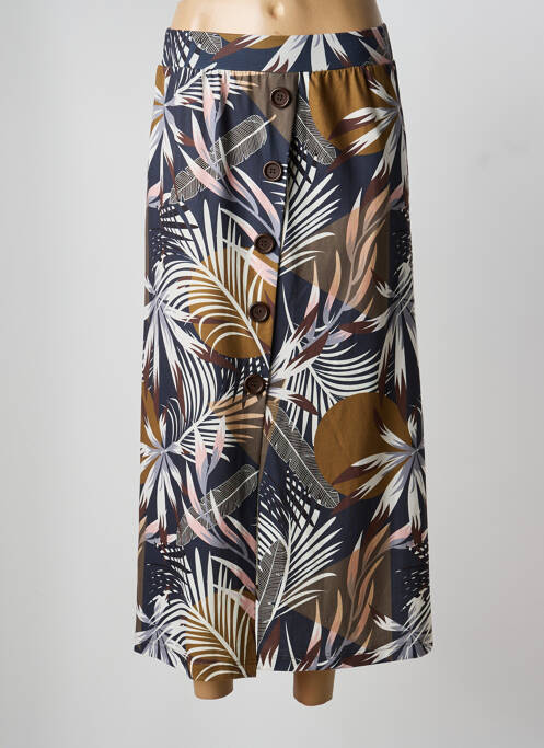 Jupe longue gris CHRISMAS'S femme