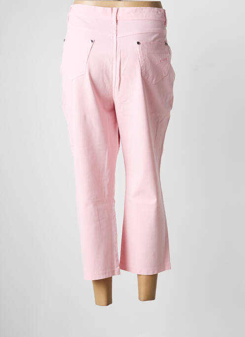 Pantalon 7/8 rose MARBLE femme
