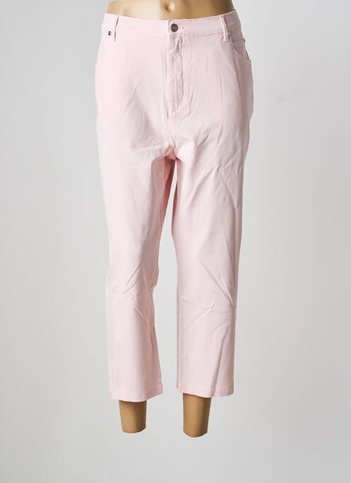 Pantalon 7/8 rose MARBLE femme