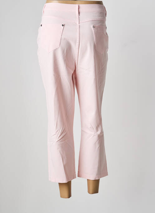 Pantalon 7/8 rose MARBLE femme