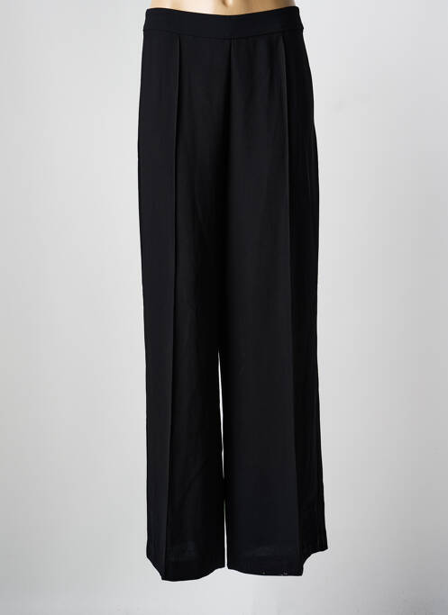 Pantalon droit noir MARBLE femme