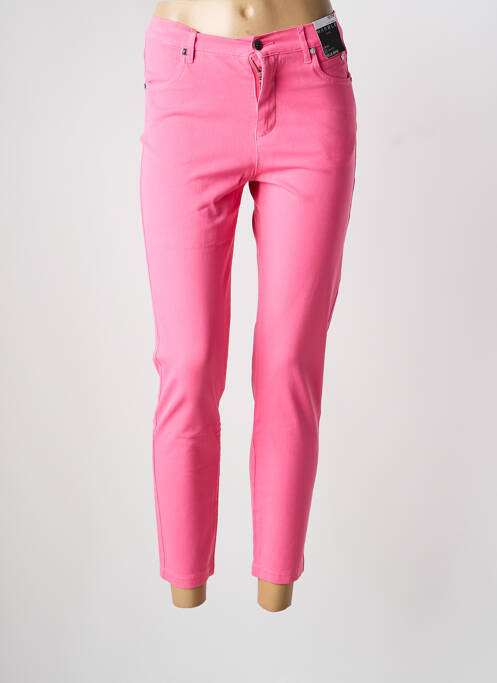 Pantalon slim rose MARBLE femme