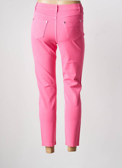 Pantalon slim rose MARBLE femme