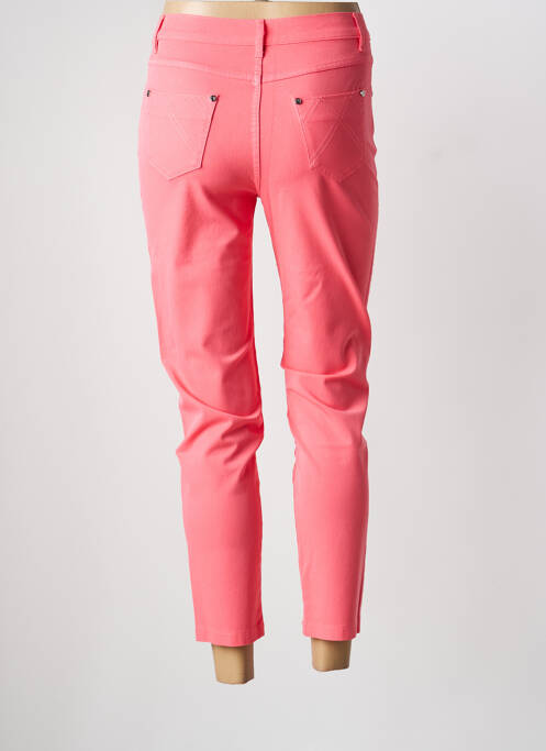 Pantalon slim rose fonce MARBLE femme