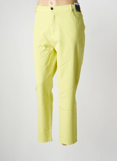 Pantalon slim vert MARBLE femme