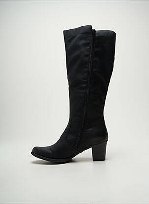 Bottes cubain talon de 4 à 6cm noir RIEKER femme