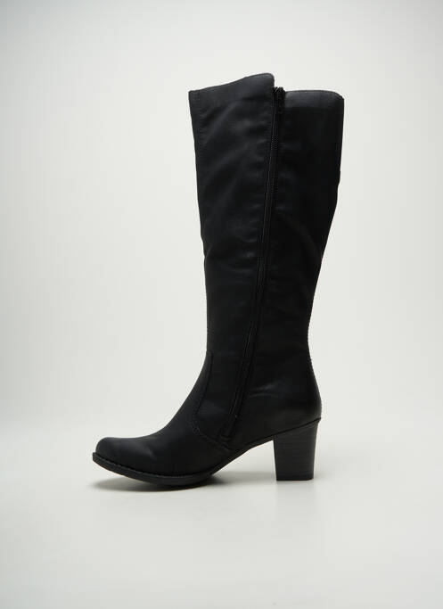 Bottes cubain talon de 4 à 6cm noir RIEKER femme