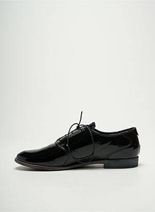 Derbies matière lisse talon plat jusqu'à 3cm noir TBS femme