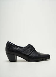 Derbies cubain talon de 4 à 6cm noir DORKING femme