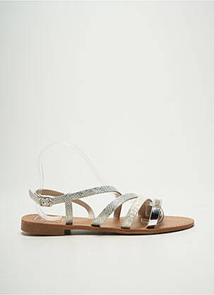 Sandales/Nu pieds argent LPB femme