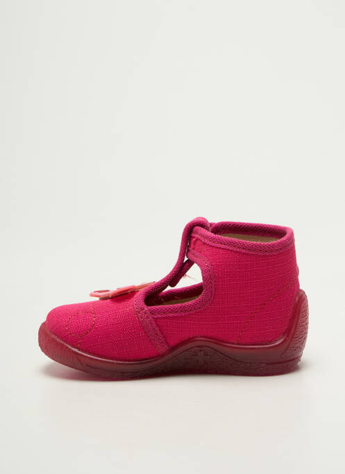 Chaussons/pantoufles voute plantaire bout rond rose BELLAMY fille