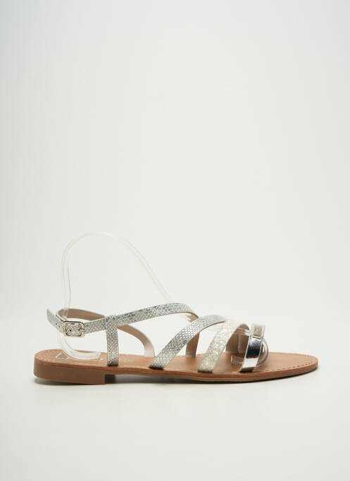 Sandales/Nu pieds argent LPB femme