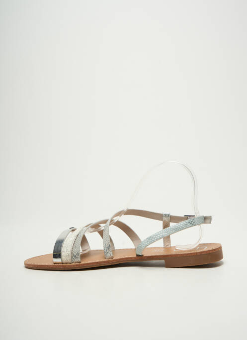 Sandales/Nu pieds argent LPB femme