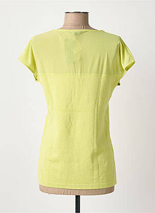 T-shirt coupe cintrée manches courtes vert MARBLE femme