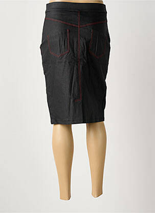 Jupe mi-longue taille normale noir MERI & ESCA femme