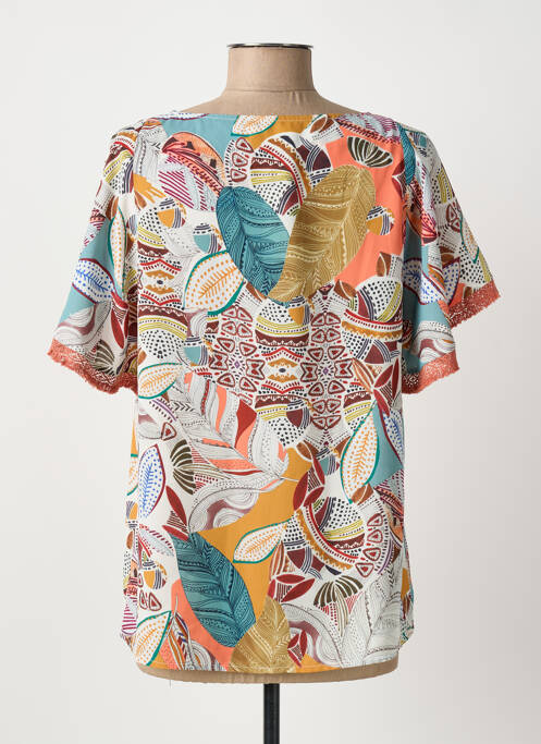 Blouse orange ARONA femme