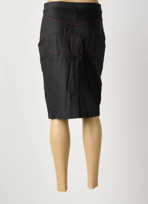 Jupe mi-longue noir MERI & ESCA femme