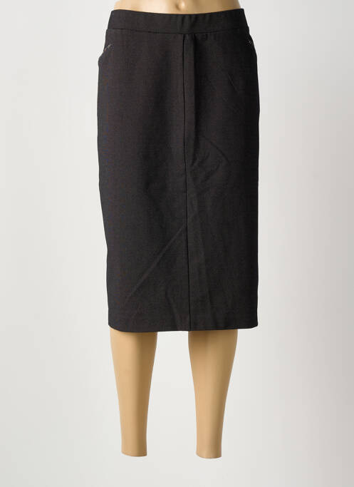 Jupe mi-longue noir TELMAIL femme