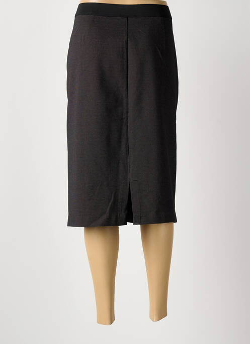 Jupe mi-longue noir TELMAIL femme