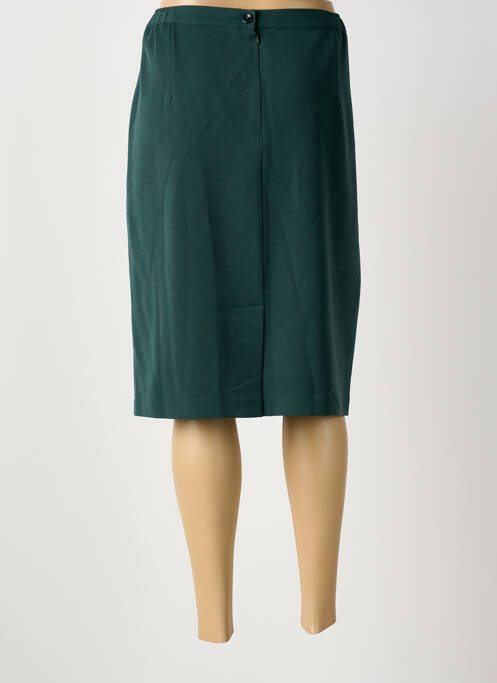 Jupe mi-longue vert ARONA femme