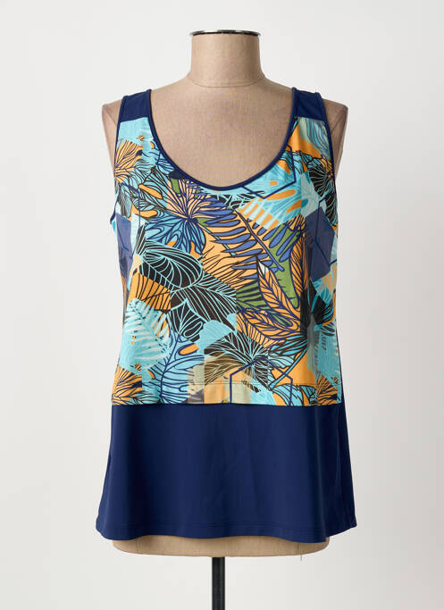 Top bleu CHRISMAS'S femme