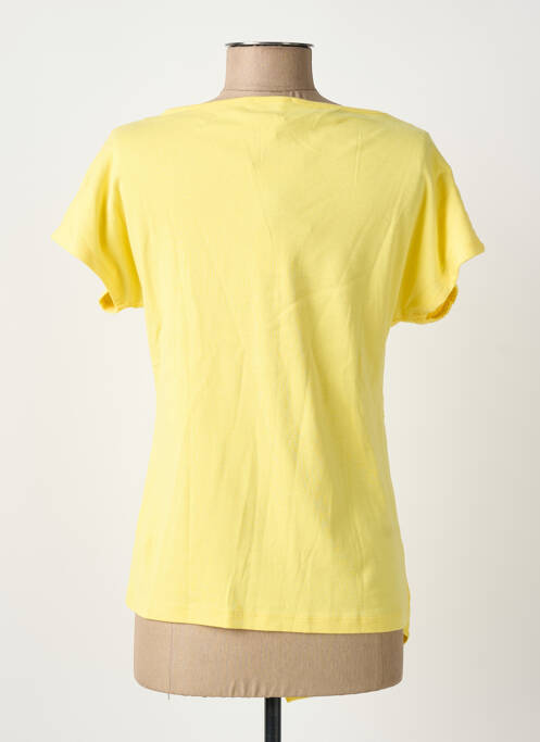 Tunique manches courtes jaune MARBLE femme