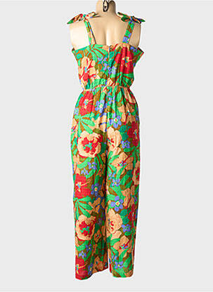 Combi-pantalon sans manche sans manche vert KING LOUIE femme