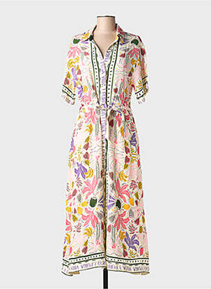 Robe longue blanc MKT STUDIO femme