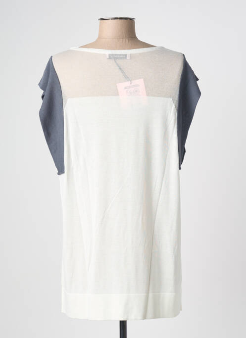 Tunique manches courtes col rond blanc ALDO MARTIN'S femme