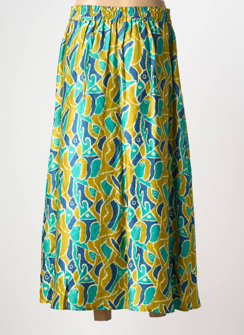 Jupe longue vert BELLA JONES femme