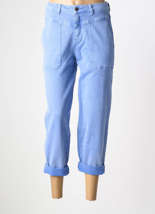 Pantacourt bleu MKT STUDIO femme