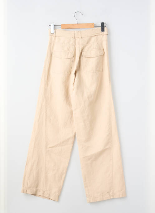 Pantalon droit beige BEAUMONT femme