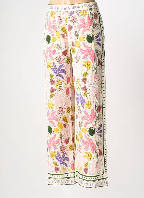 Pantalon large beige MKT STUDIO femme