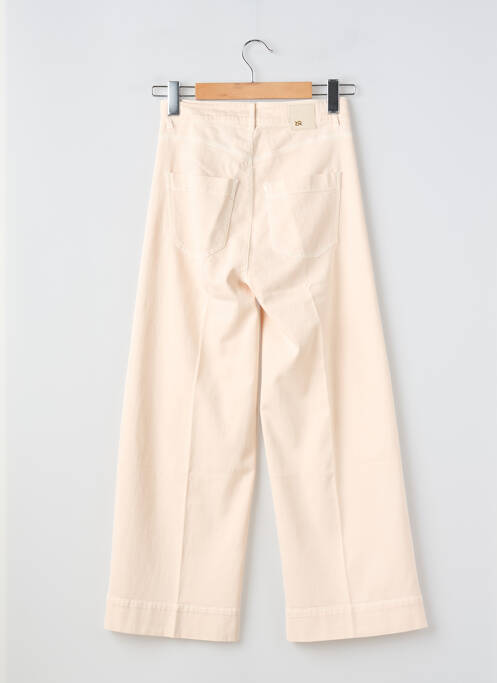 Pantalon large beige RAFFAELLO ROSSI femme