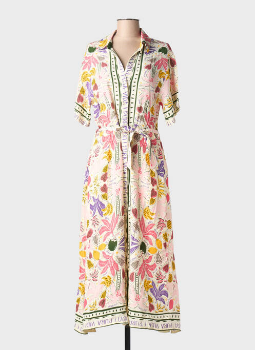 Robe longue blanc MKT STUDIO femme