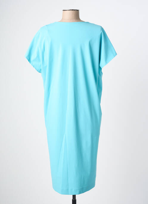 Robe mi-longue bleu RAFFAELLO ROSSI femme