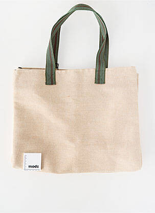 Sac multipoches forme rectangulaire beige STRADIVARIUS femme